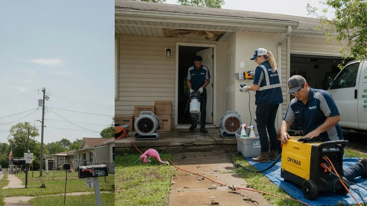 Storm Damage Water Removal in Andalusia, IL near me